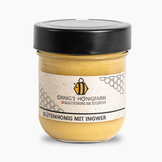 Blütenhonig mit Ingwer